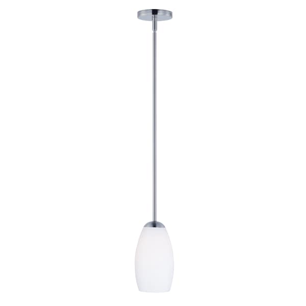Maxim Lighting Taylor 1-Light 5" Wide Satin Nickel Pendant Light 91650SWSN - main